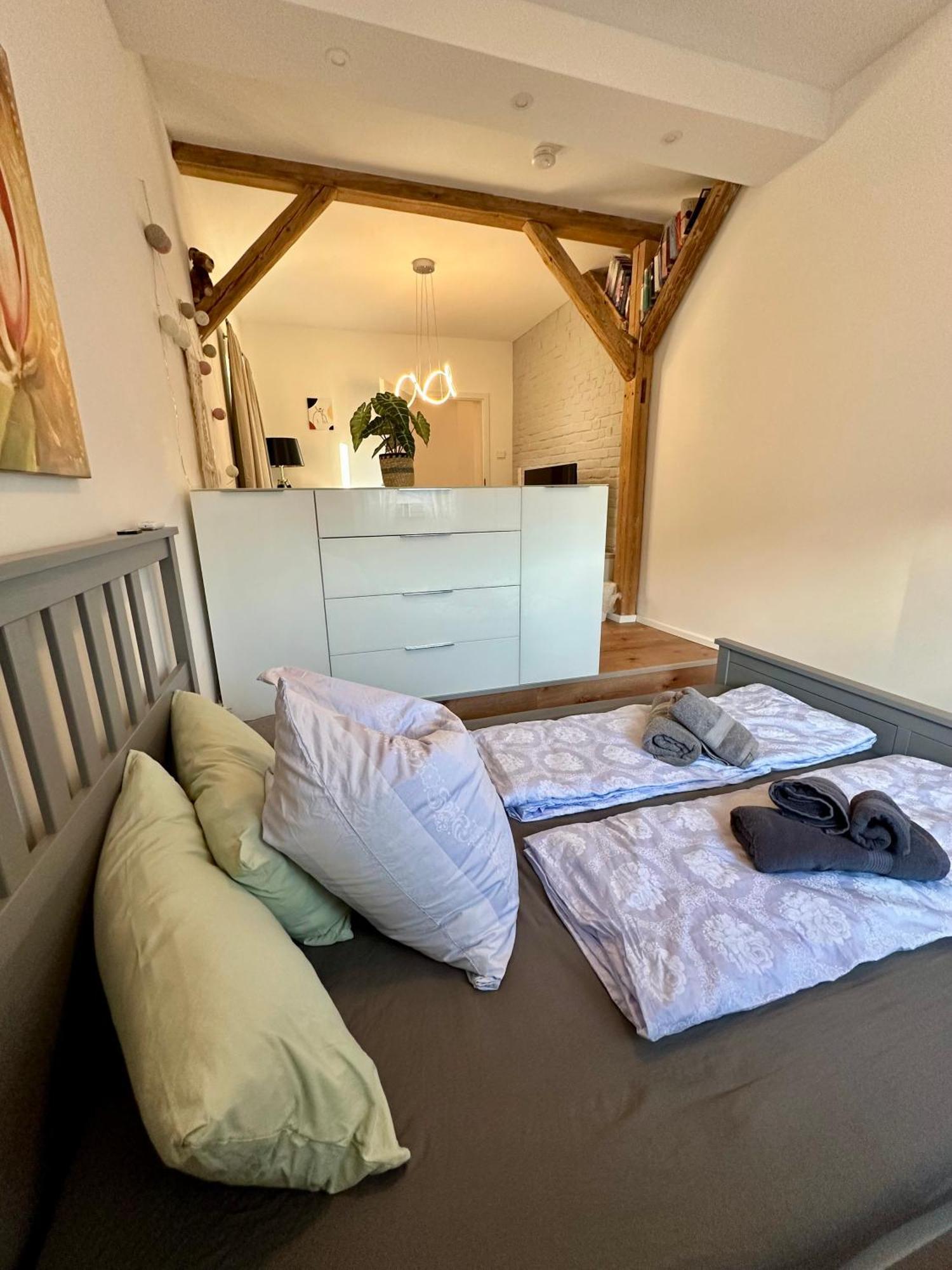 Charmantes Luxus Maisonette- Apartement Bad Hersfeld Eksteriør bilde