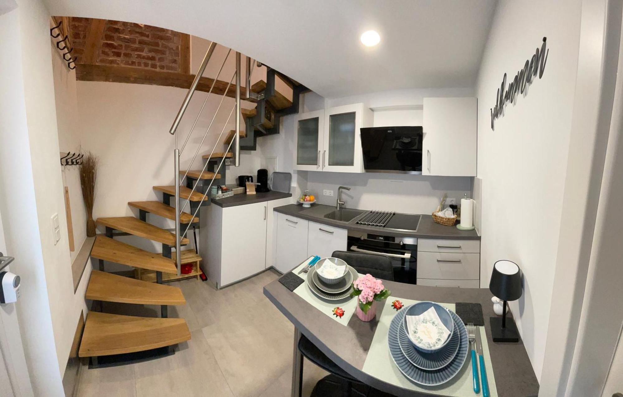 Charmantes Luxus Maisonette- Apartement Bad Hersfeld Eksteriør bilde