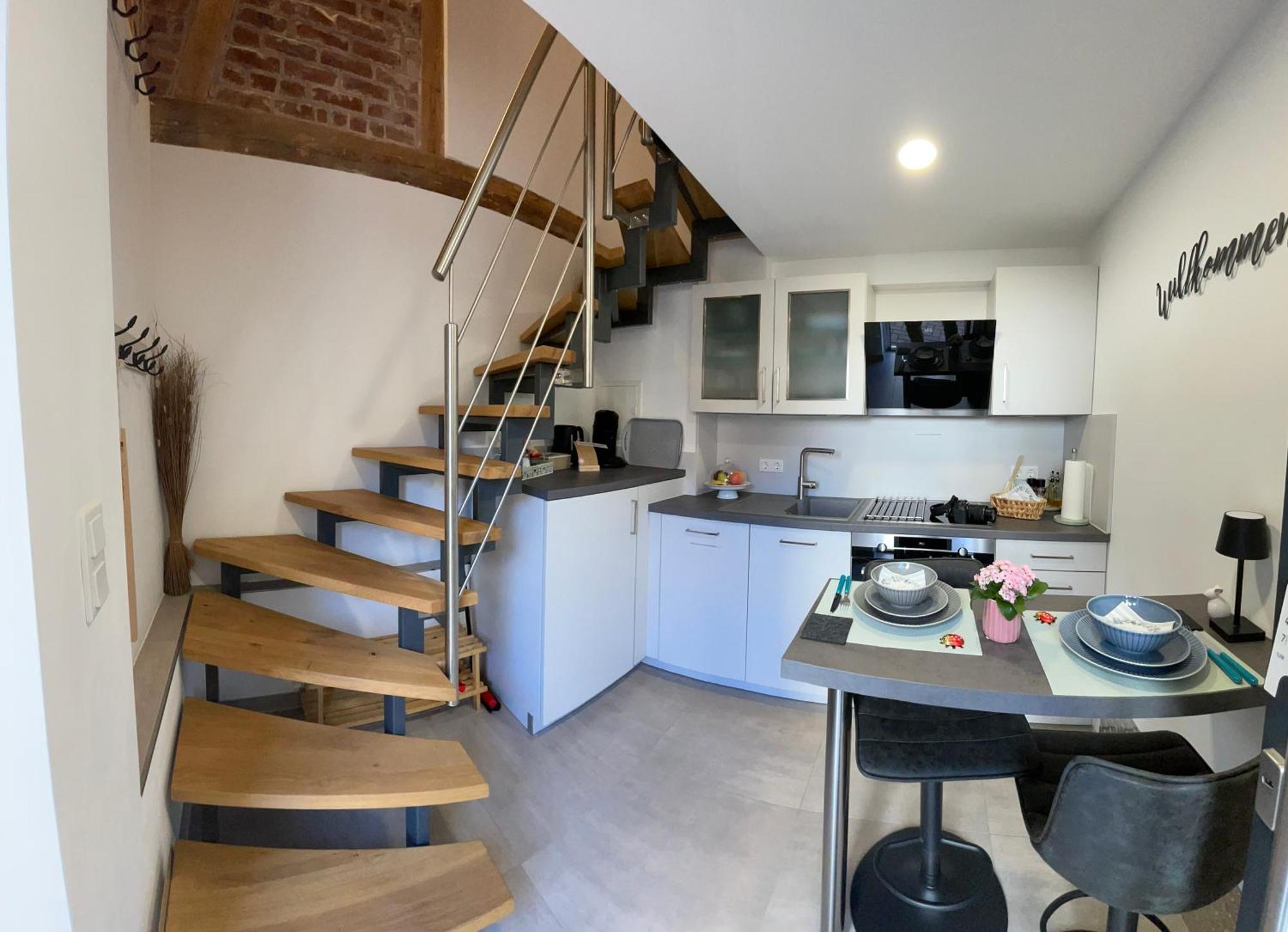 Charmantes Luxus Maisonette- Apartement Bad Hersfeld Eksteriør bilde